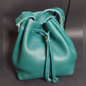 Seaglass Portland Leather (PLG) Small Seaglass Bucket